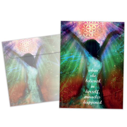 Miracles Happen Encouragement Card