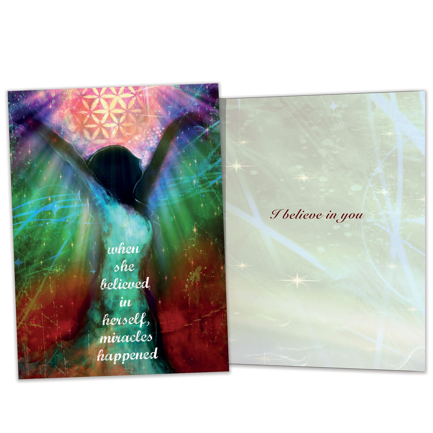 Miracles Happen Encouragement Card