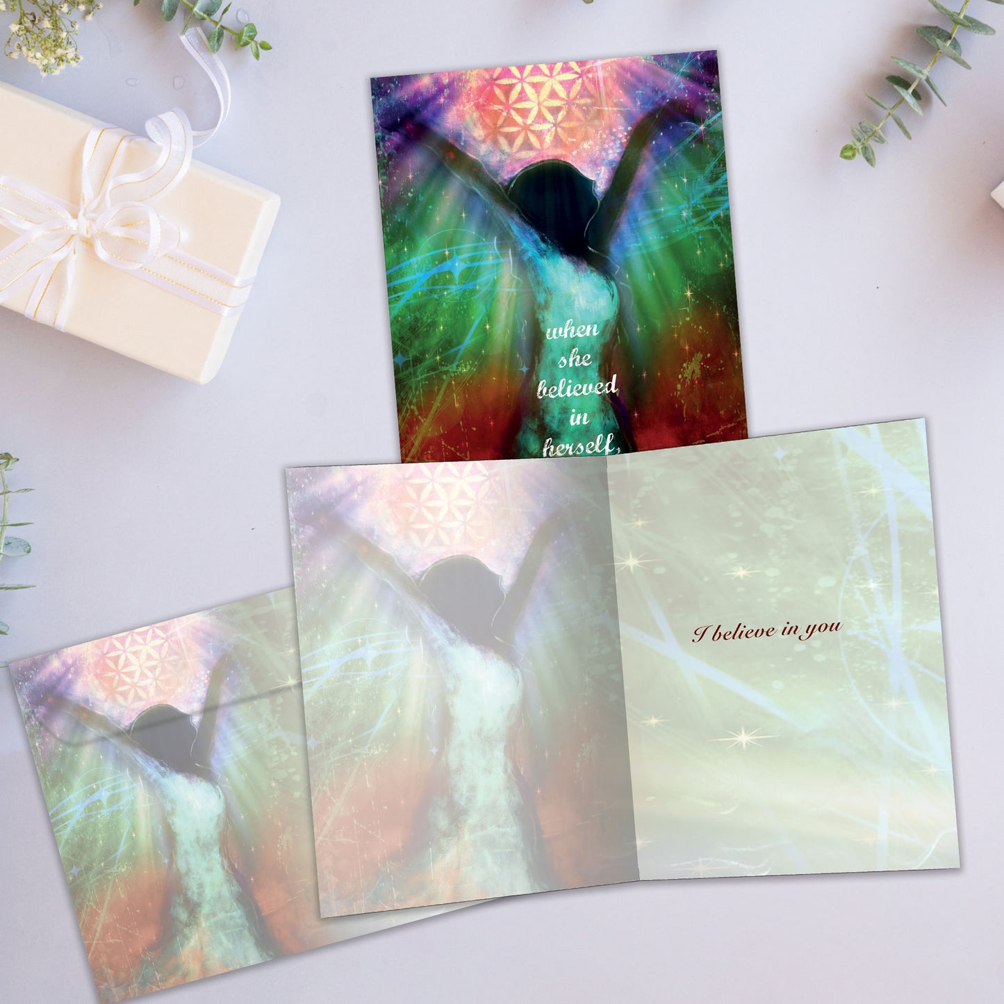 Miracles Happen Encouragement Card