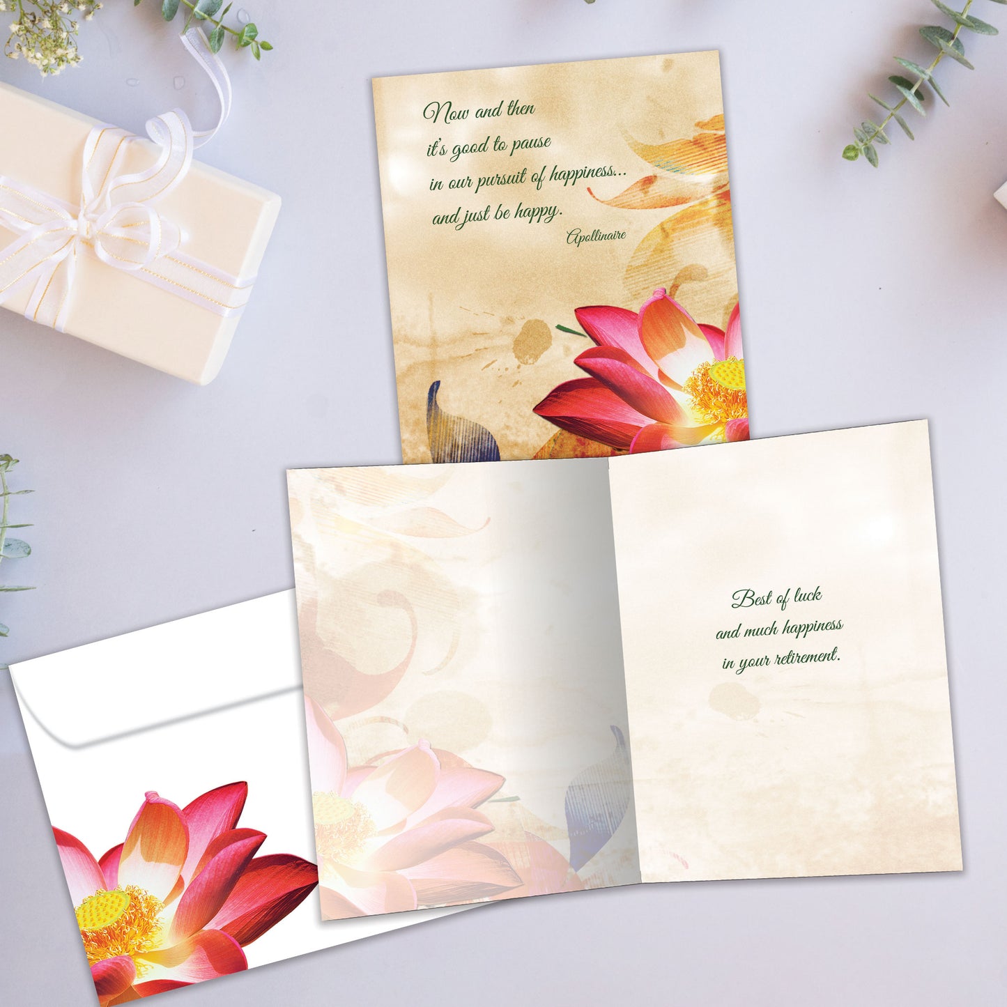 Happiness Dragonfly Retirement Card