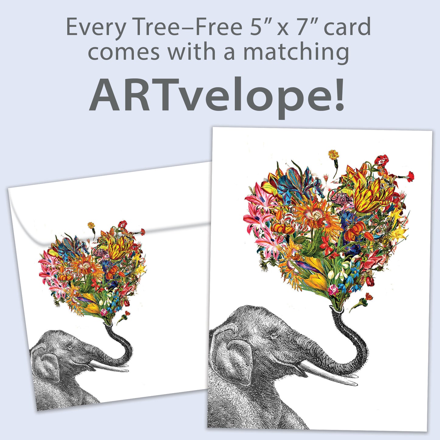 Love Elephant Love Card