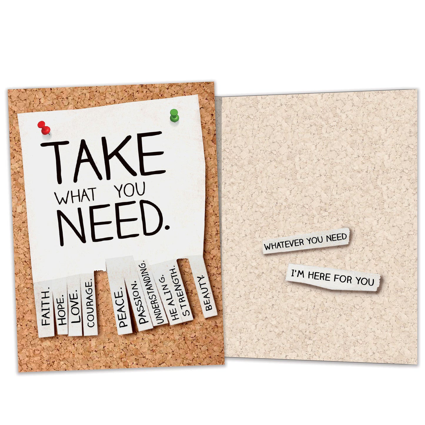 Take What You Need Encouragement Card