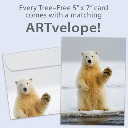 Polar Farewell Retirement Card