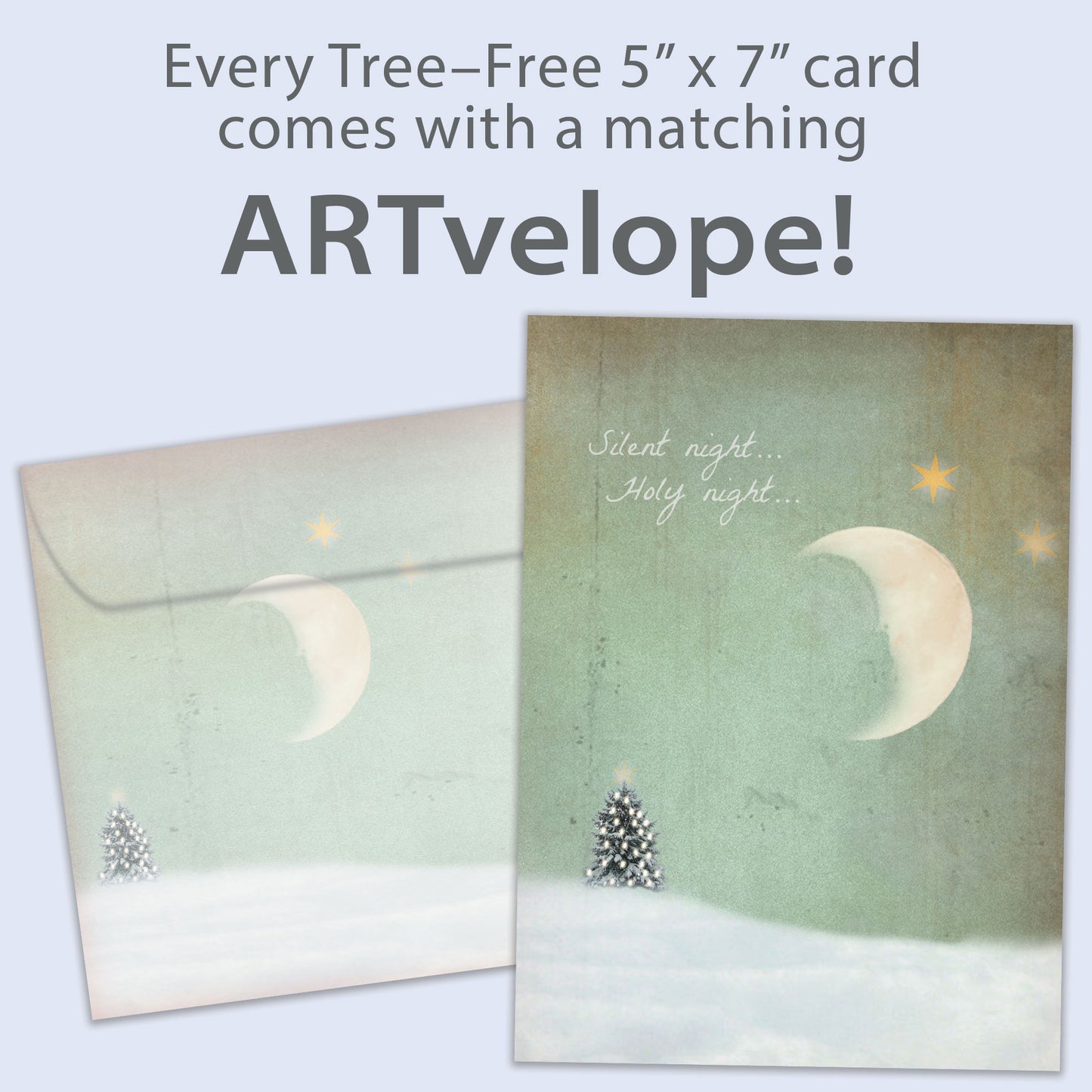 Holy Night Christmas Card
