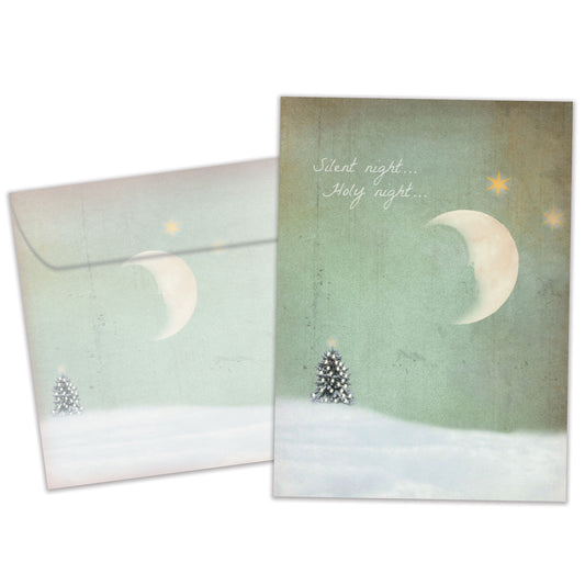 Holy Night Christmas Card