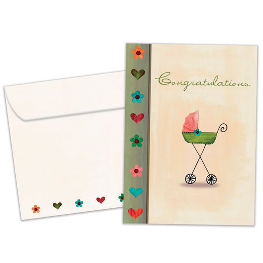 Small Beginnings New Baby Card