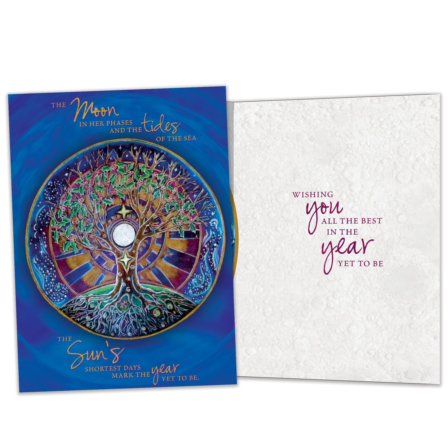 Winter Solstice Mandala Solstice Card