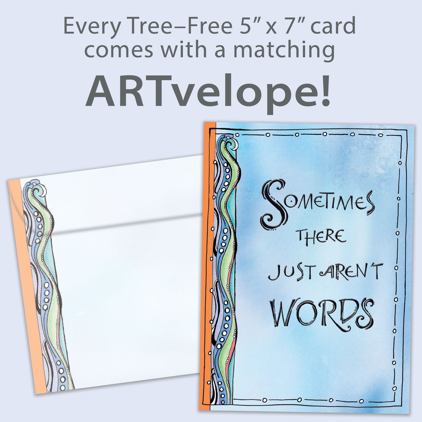 No Words Sympathy Card