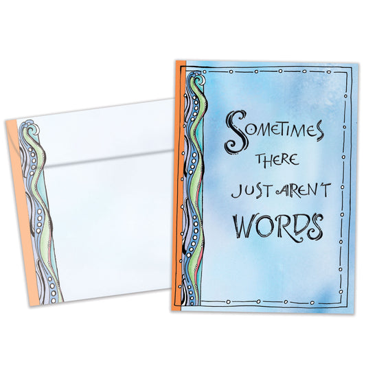 No Words Sympathy Card