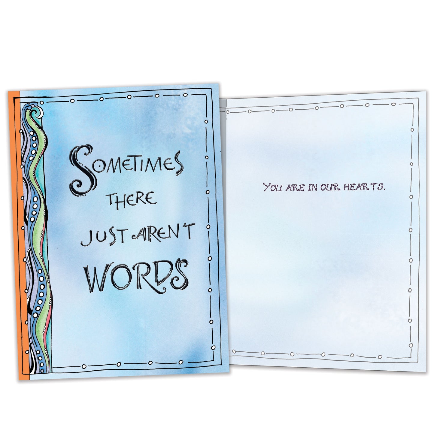 No Words Sympathy Card