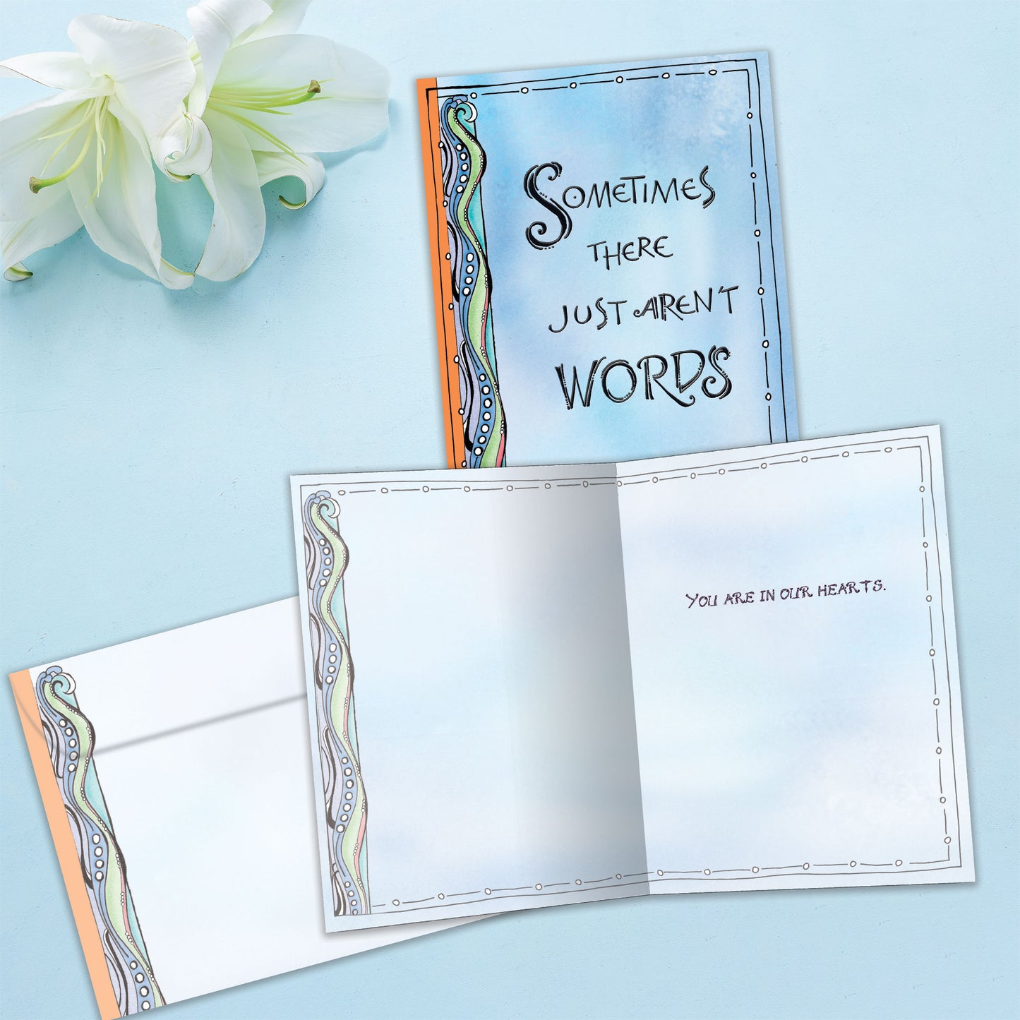 No Words Sympathy Card