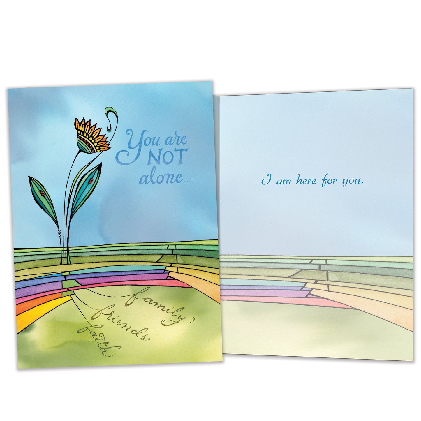 Faith Friends Family Support Card