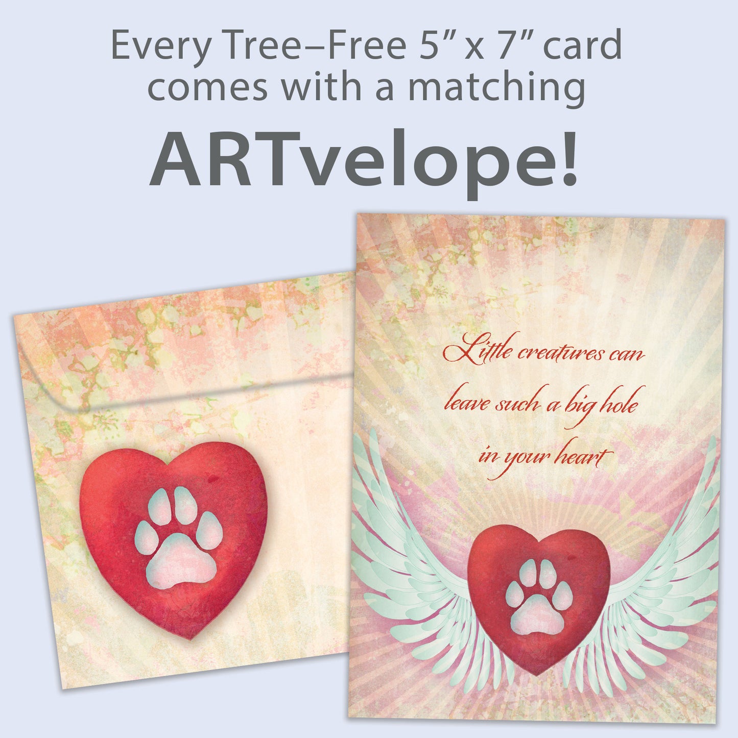 Little Creatures Pet Sympathy Card
