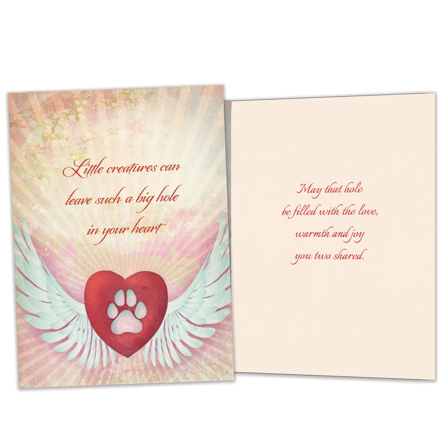 Little Creatures Pet Sympathy Card