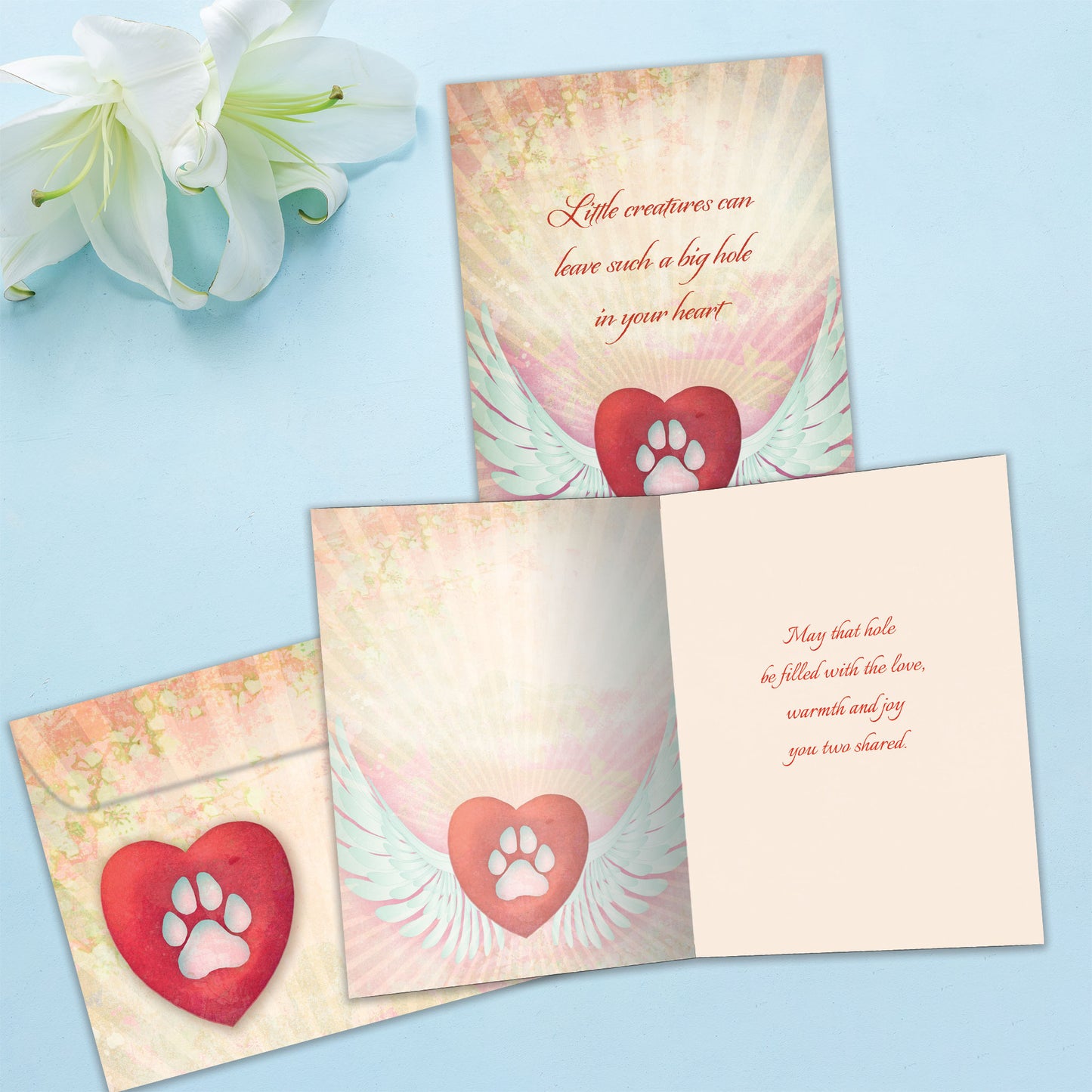 Little Creatures Pet Sympathy Card