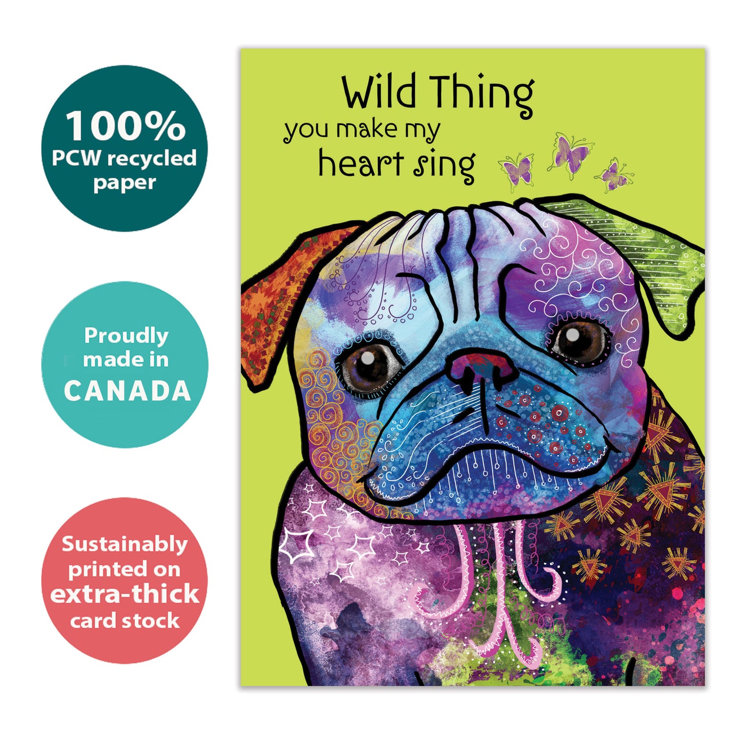 Wild Thing Love Card