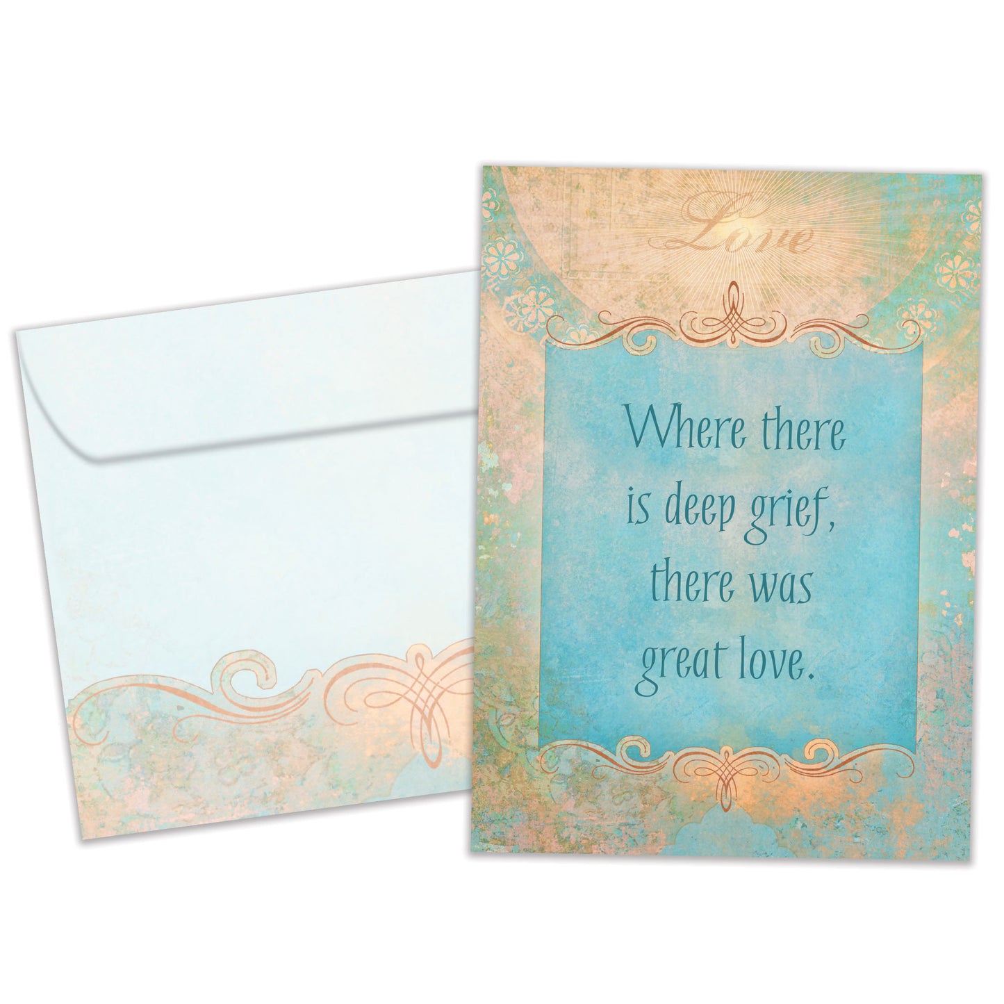 Deep Love Sympathy Card