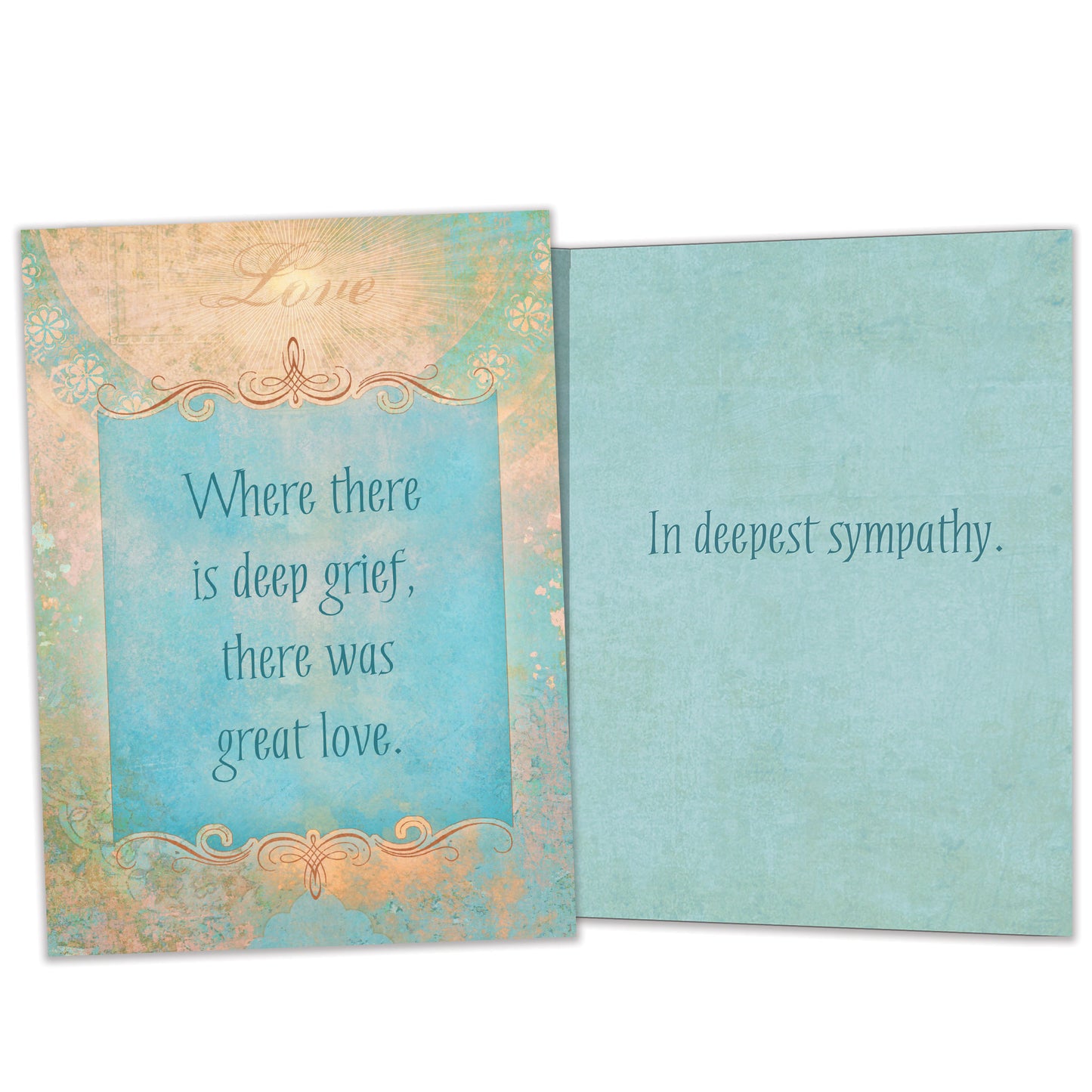 Deep Love Sympathy Card