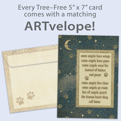 Pet Angels Pet Sympathy Card