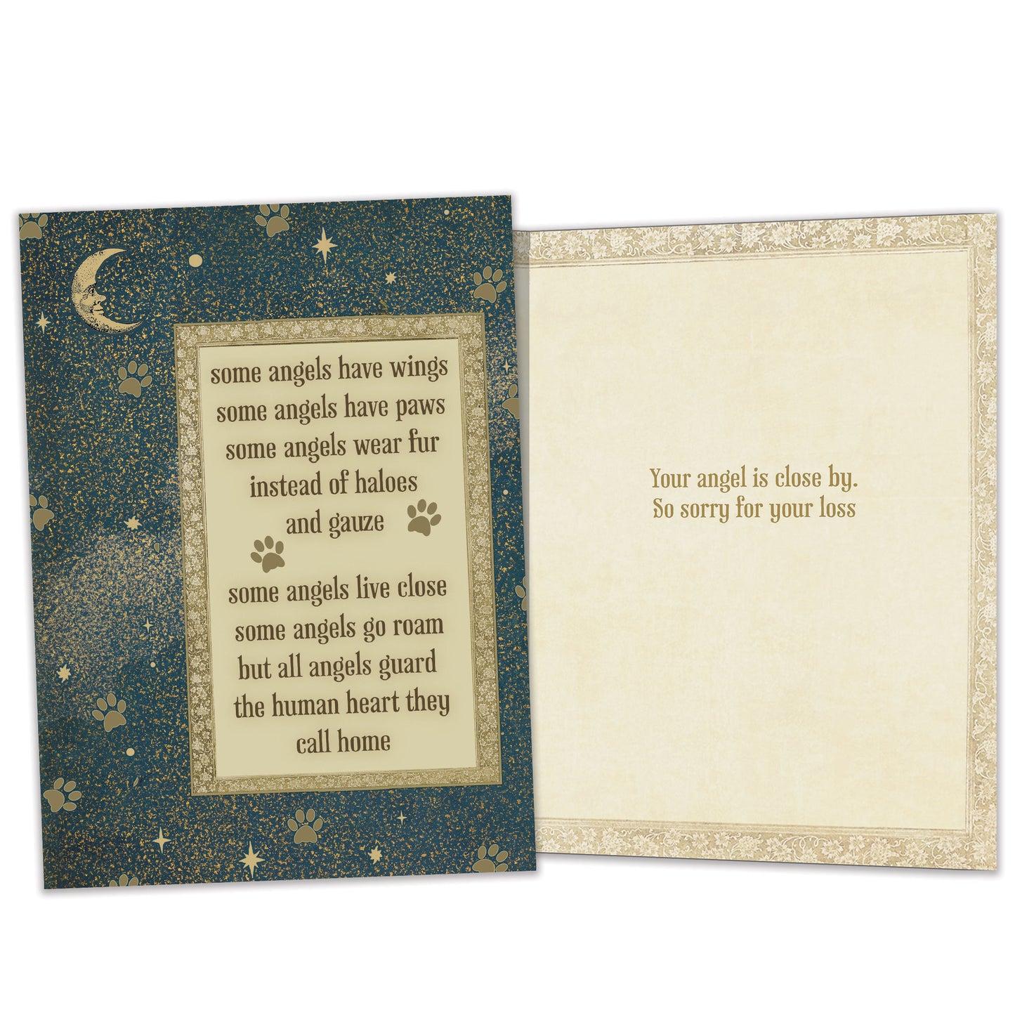 Pet Angels Pet Sympathy Card