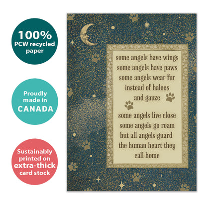 Pet Angels Pet Sympathy Card