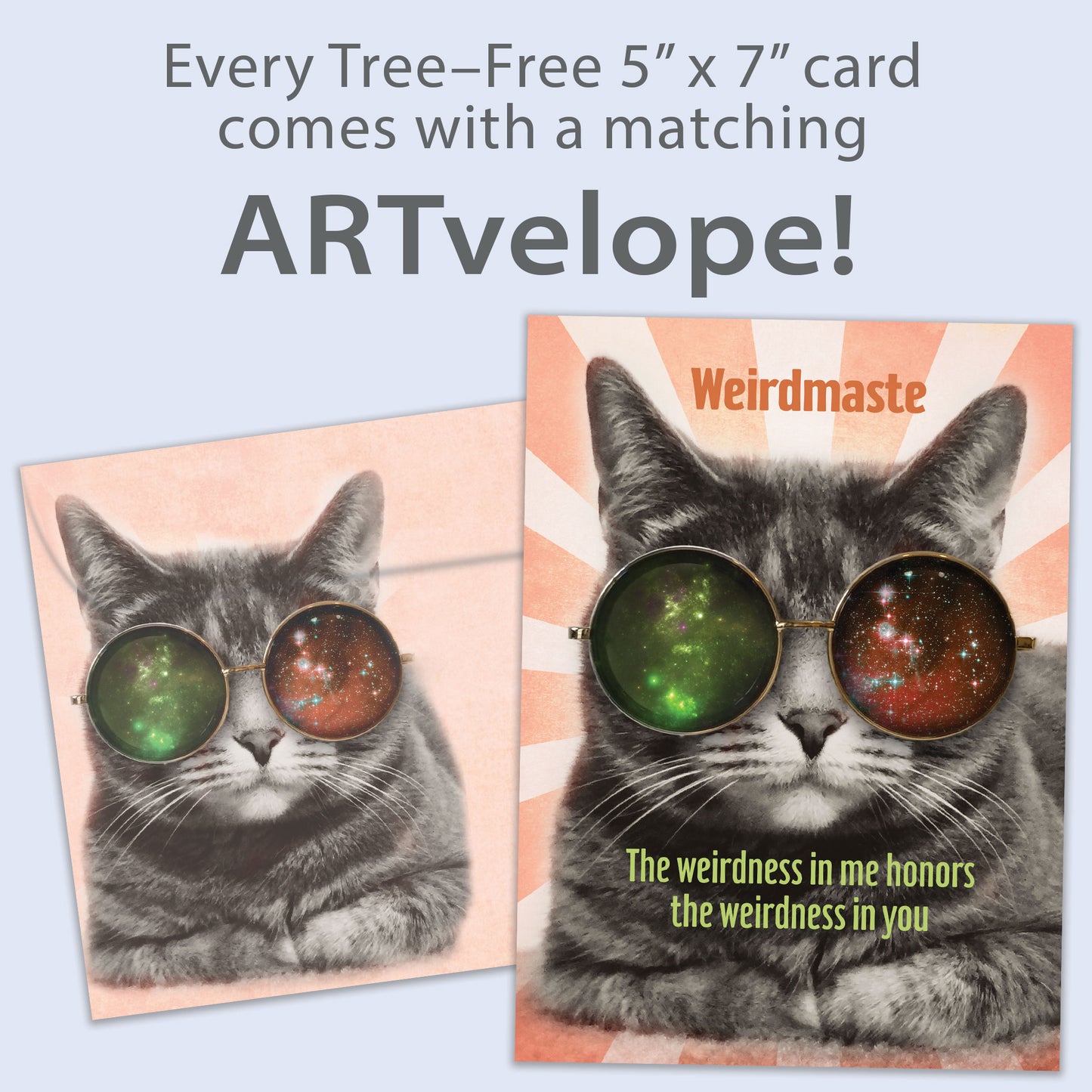 Weirdmaste Friendship Card