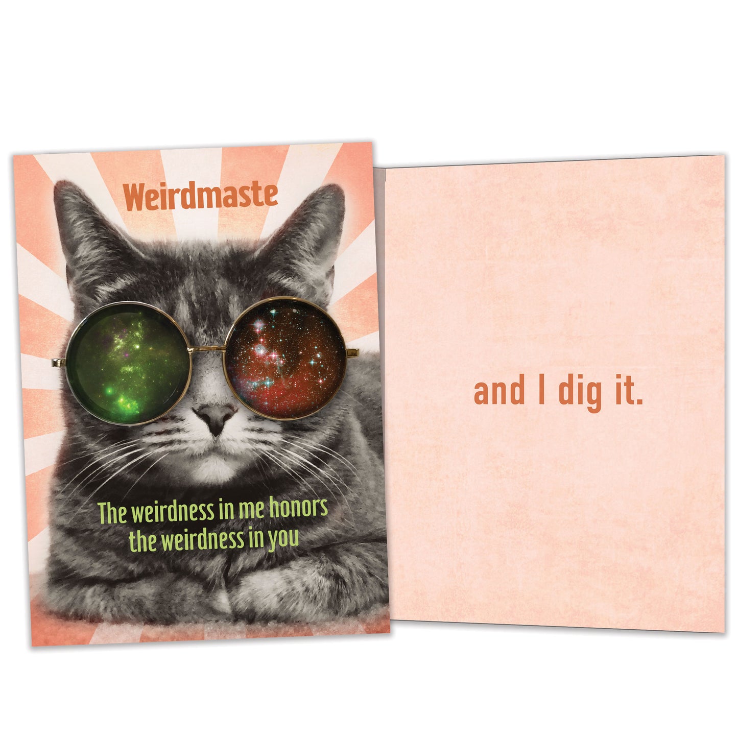 Weirdmaste Friendship Card