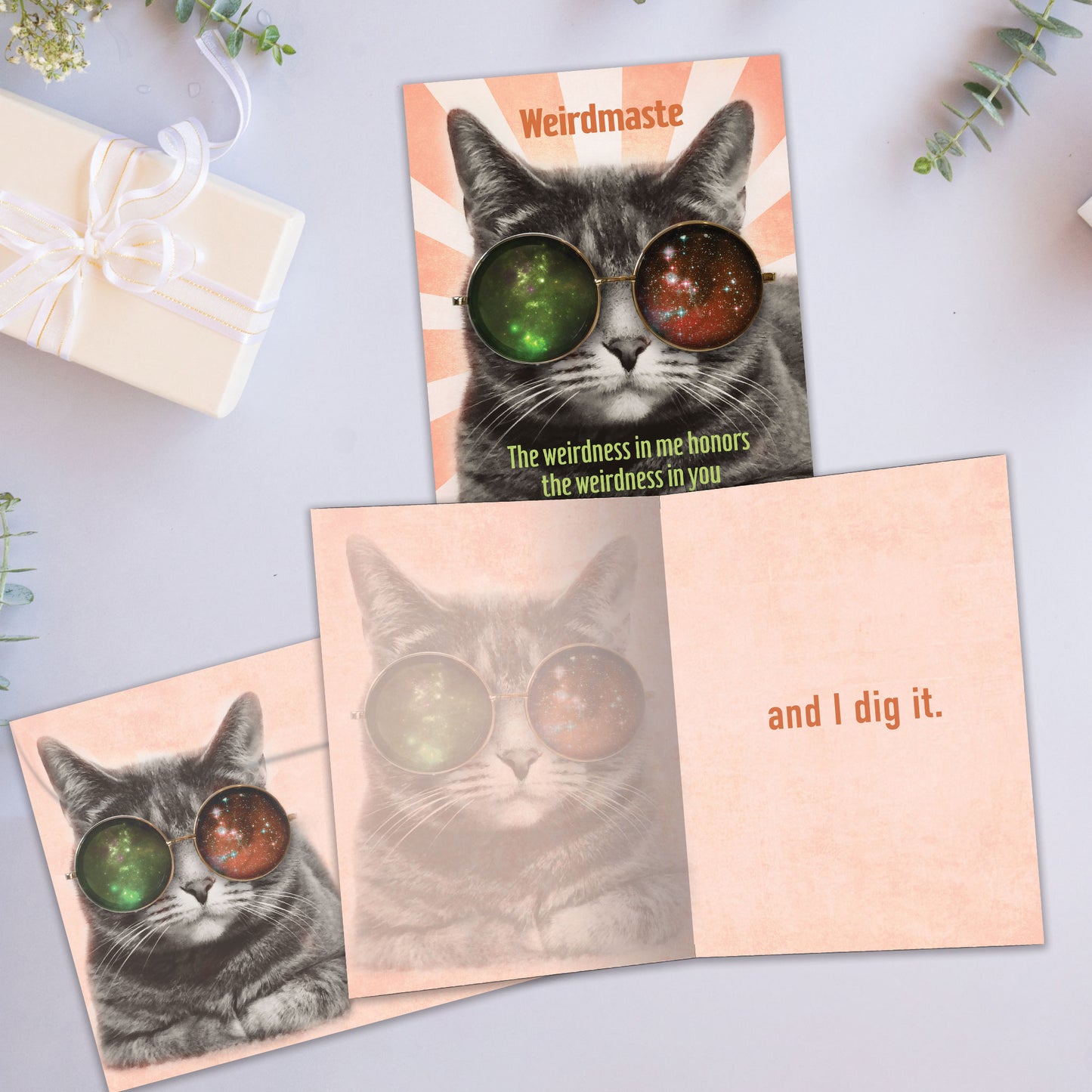 Weirdmaste Friendship Card