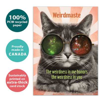 Weirdmaste Friendship Card