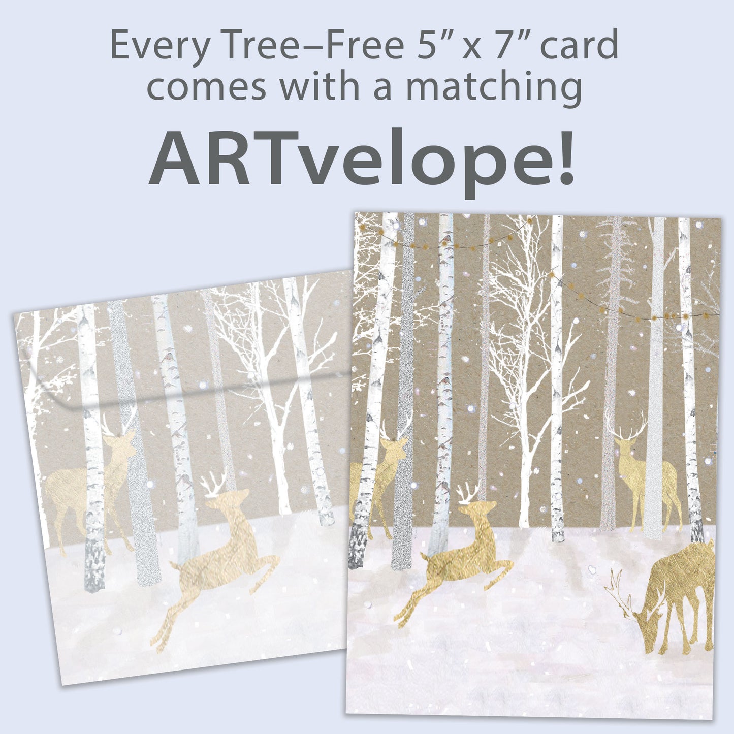 Silent Wood Holiday Card