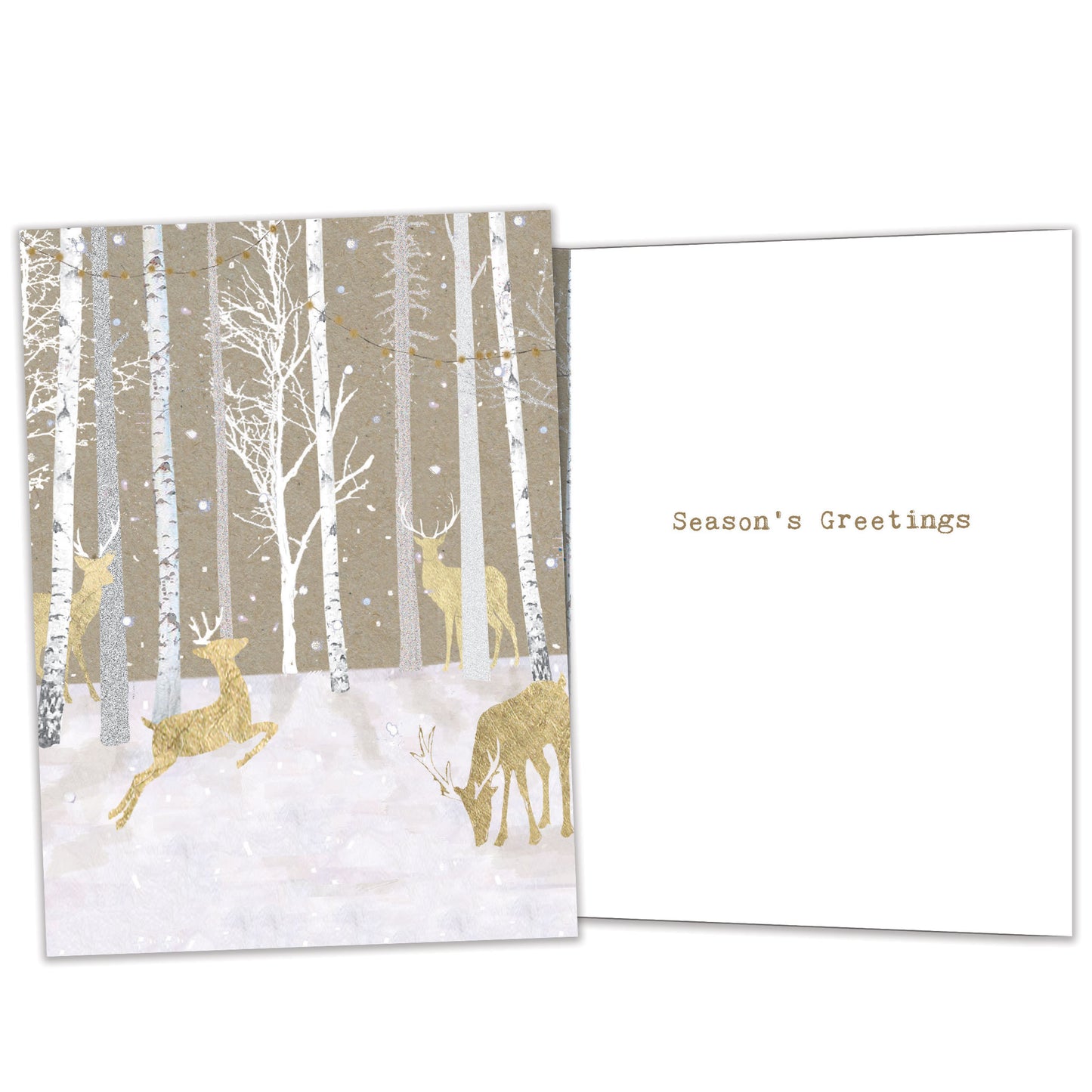 Silent Wood Holiday Card
