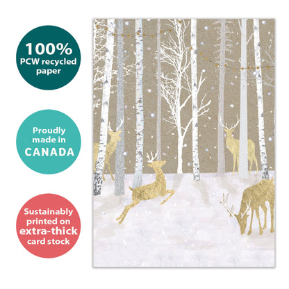 Silent Wood Holiday Card