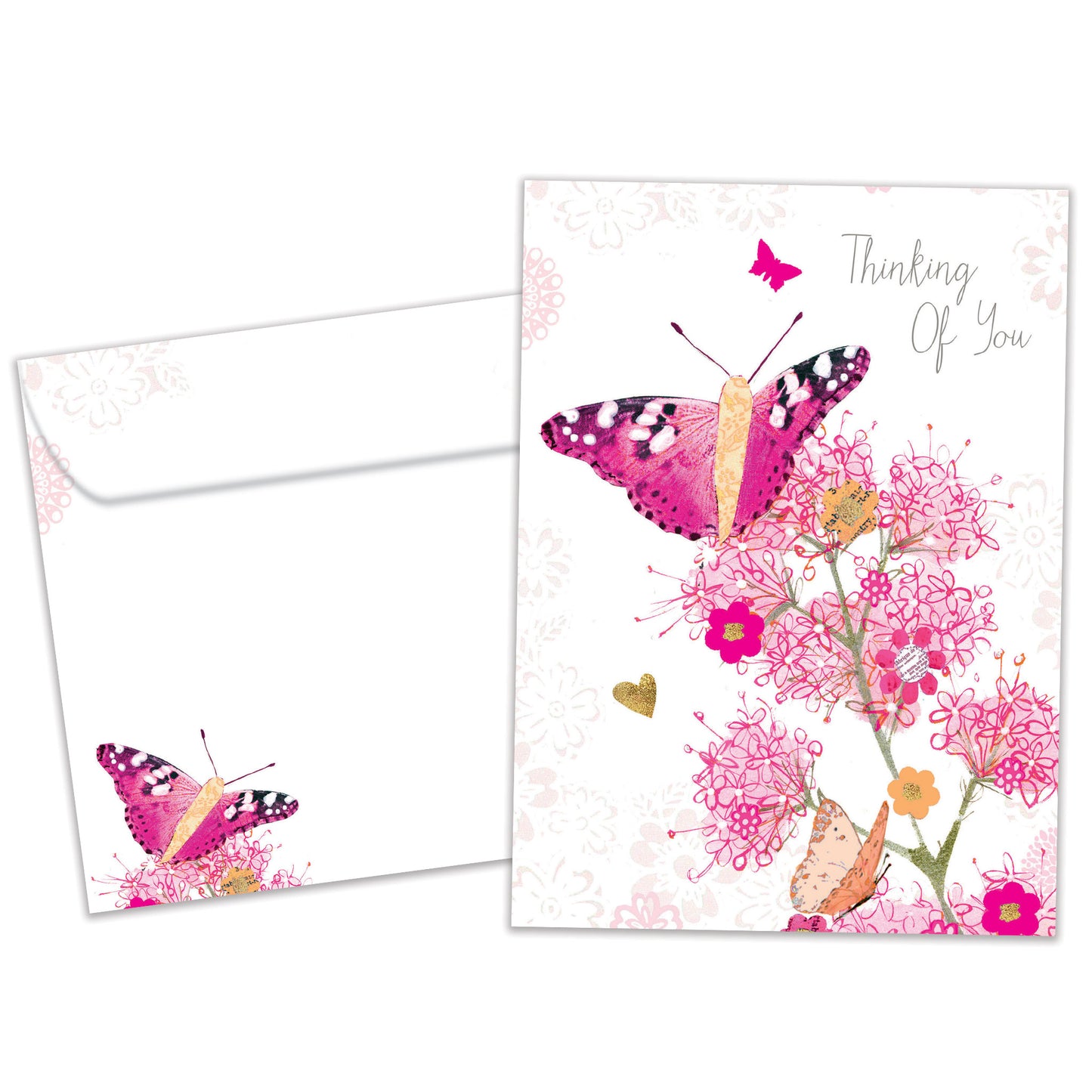 Thinking Of You Butterfly Support Card