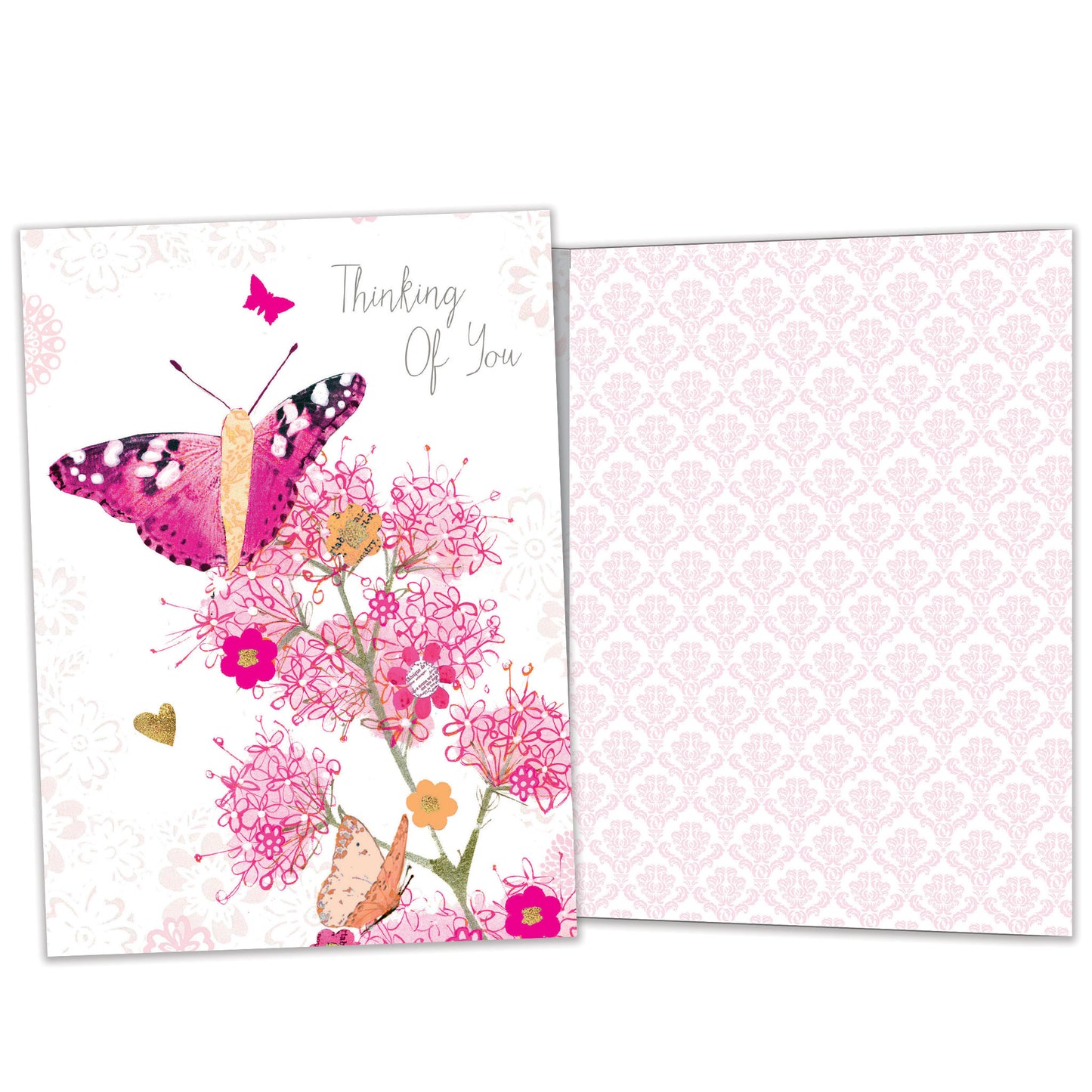 Thinking Of You Butterfly Support Card