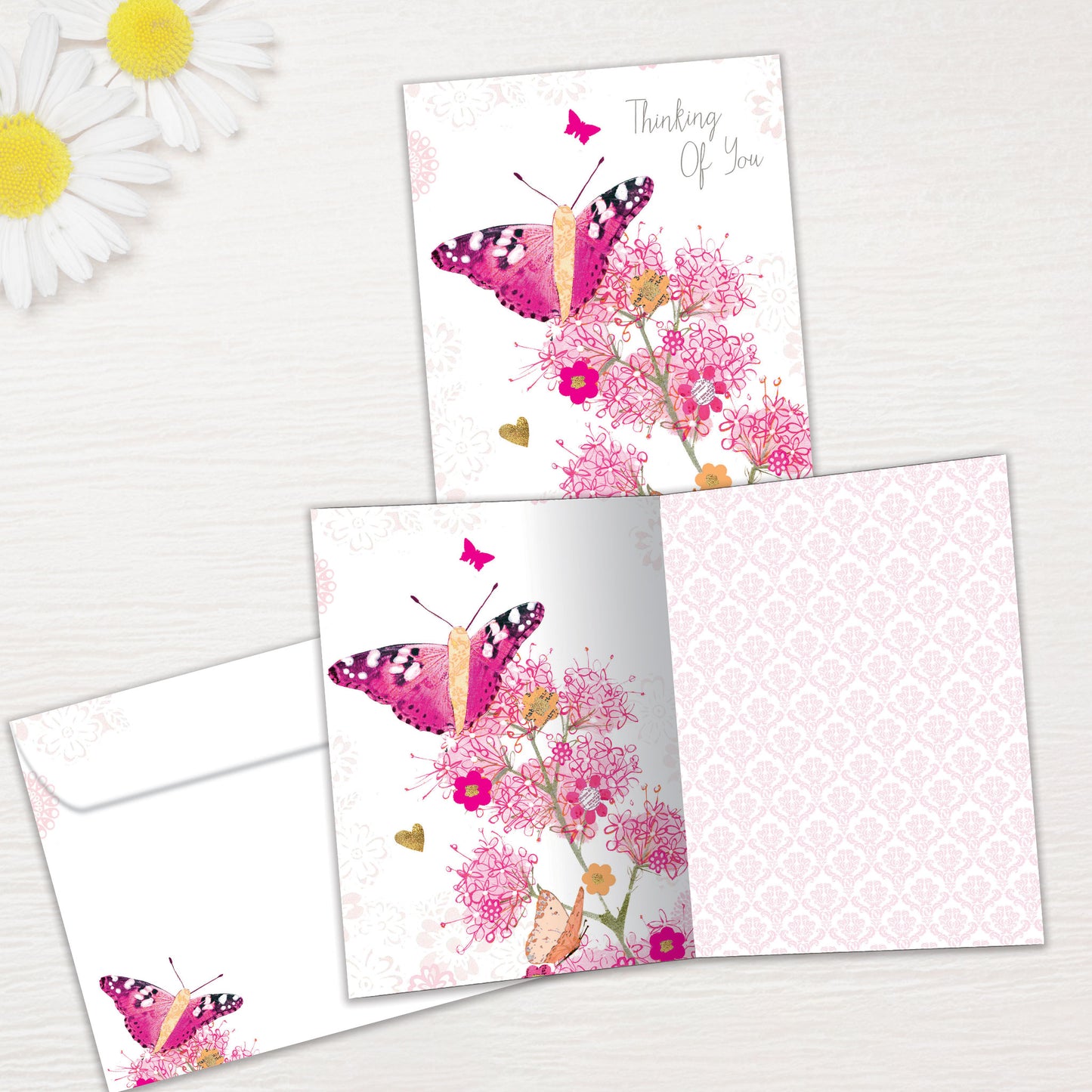 Thinking Of You Butterfly Support Card