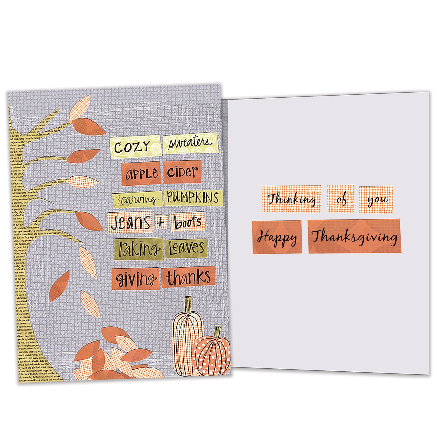 Cozy Fall Thanksgiving Card