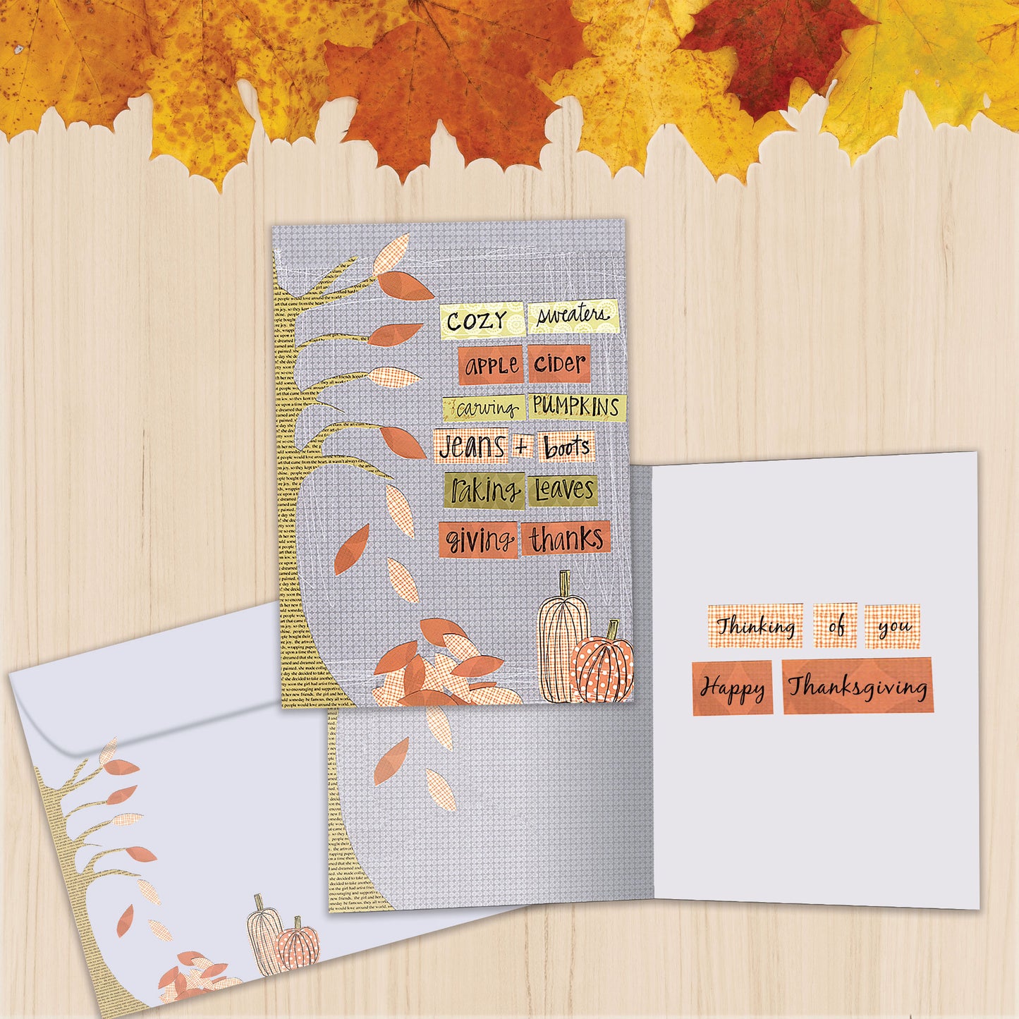 Cozy Fall Thanksgiving Card