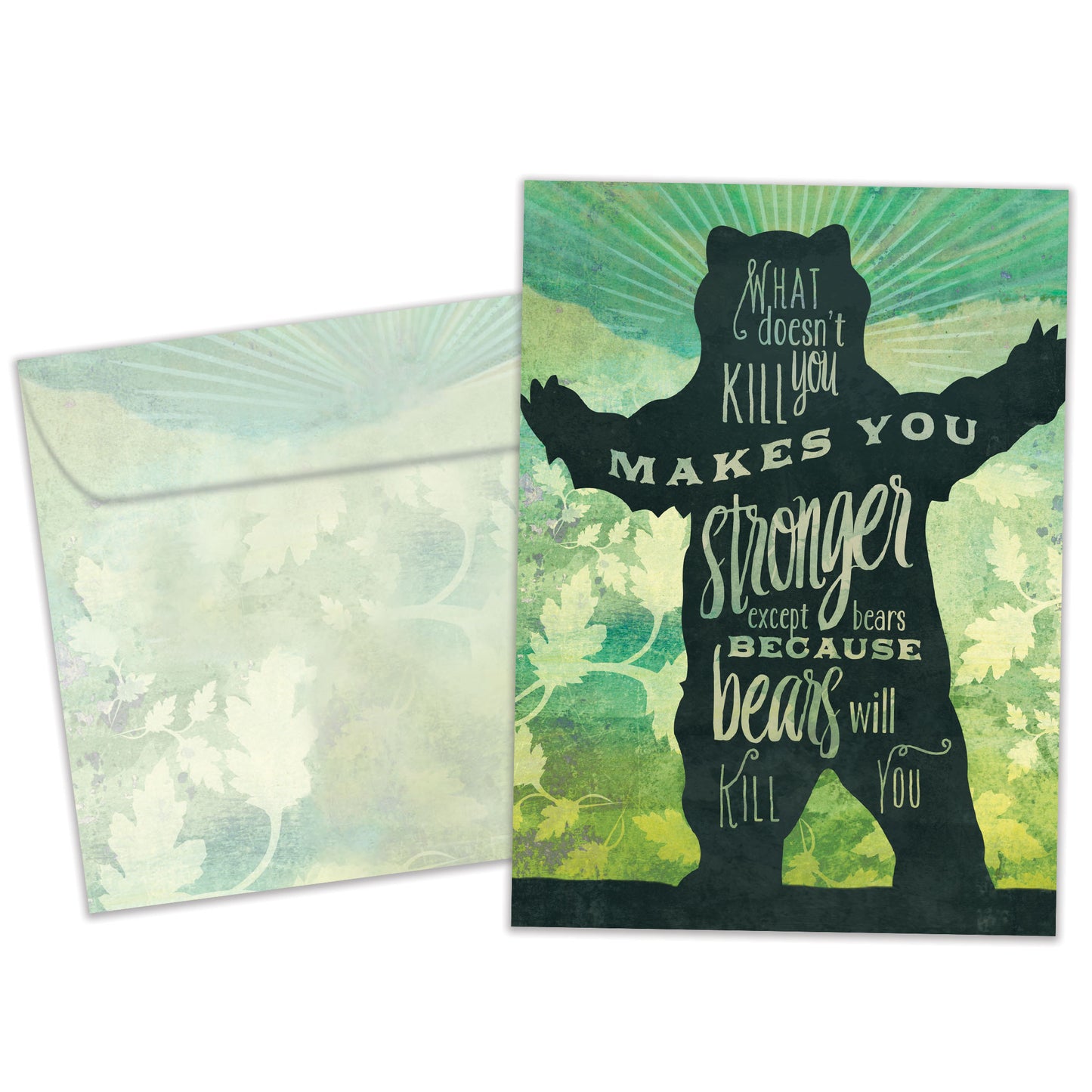 Makes You Stronger Get Well Card
