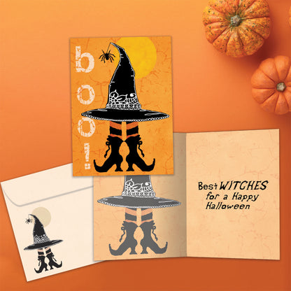Witch Way Halloween Card