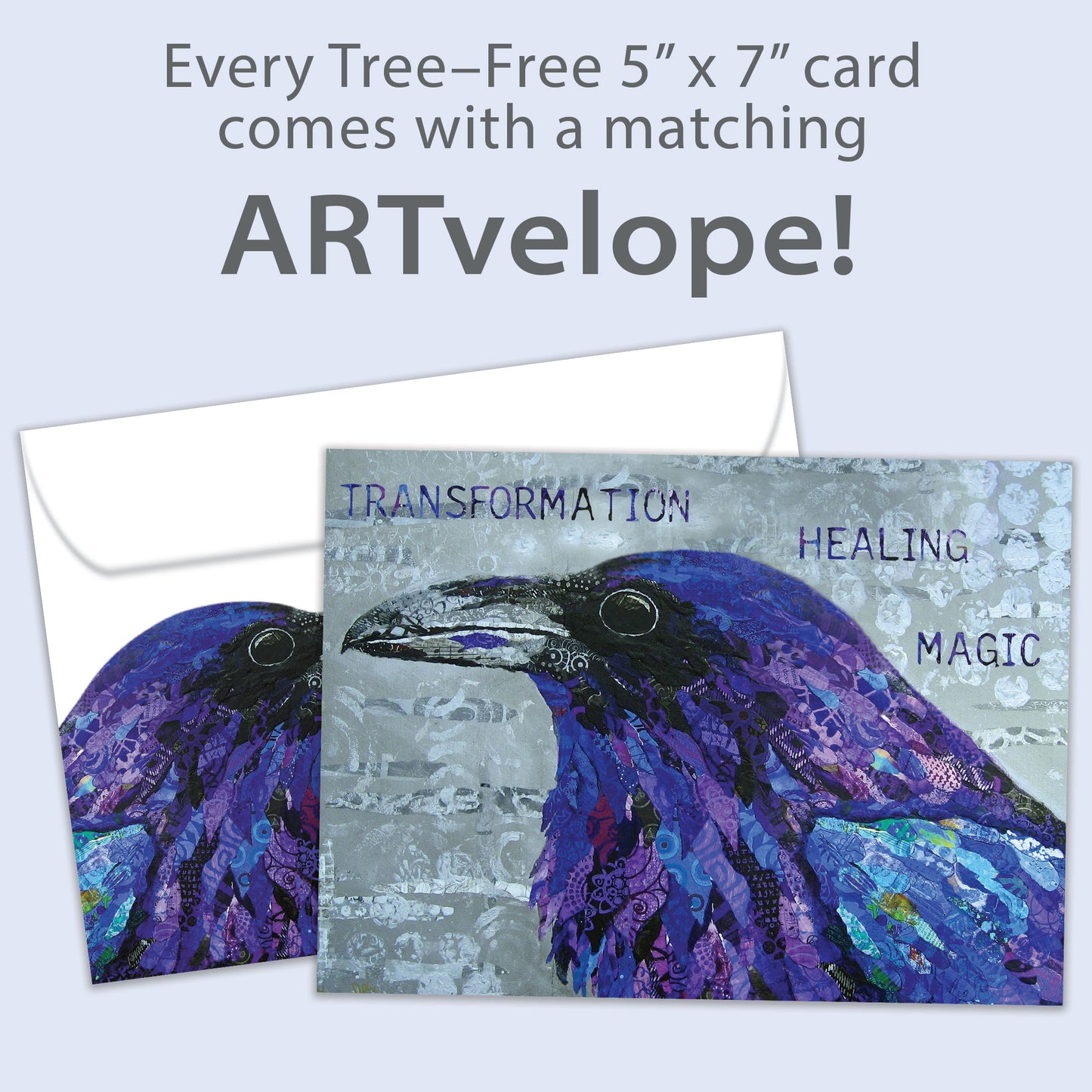 Healing Raven Support Card