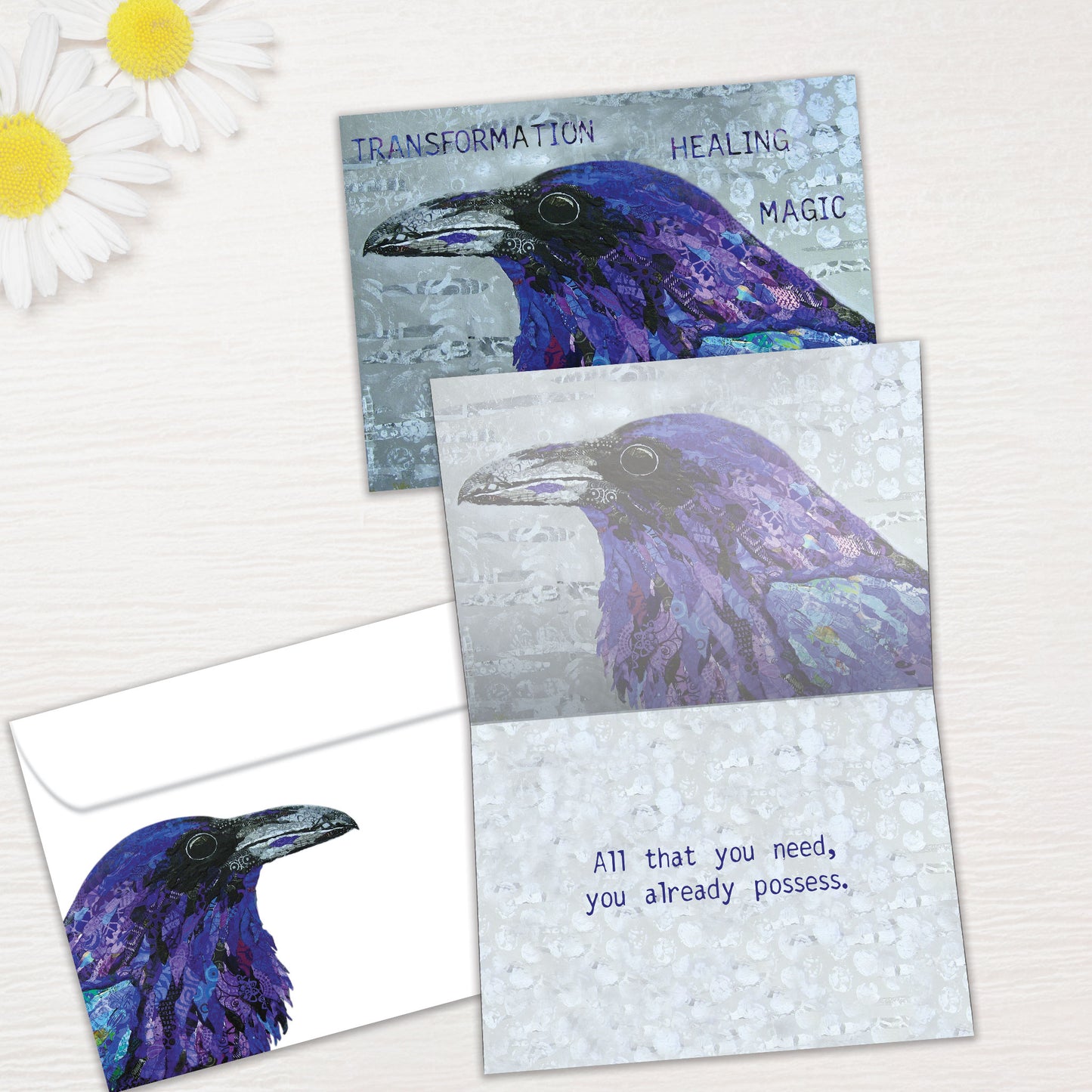 Healing Raven Support Card
