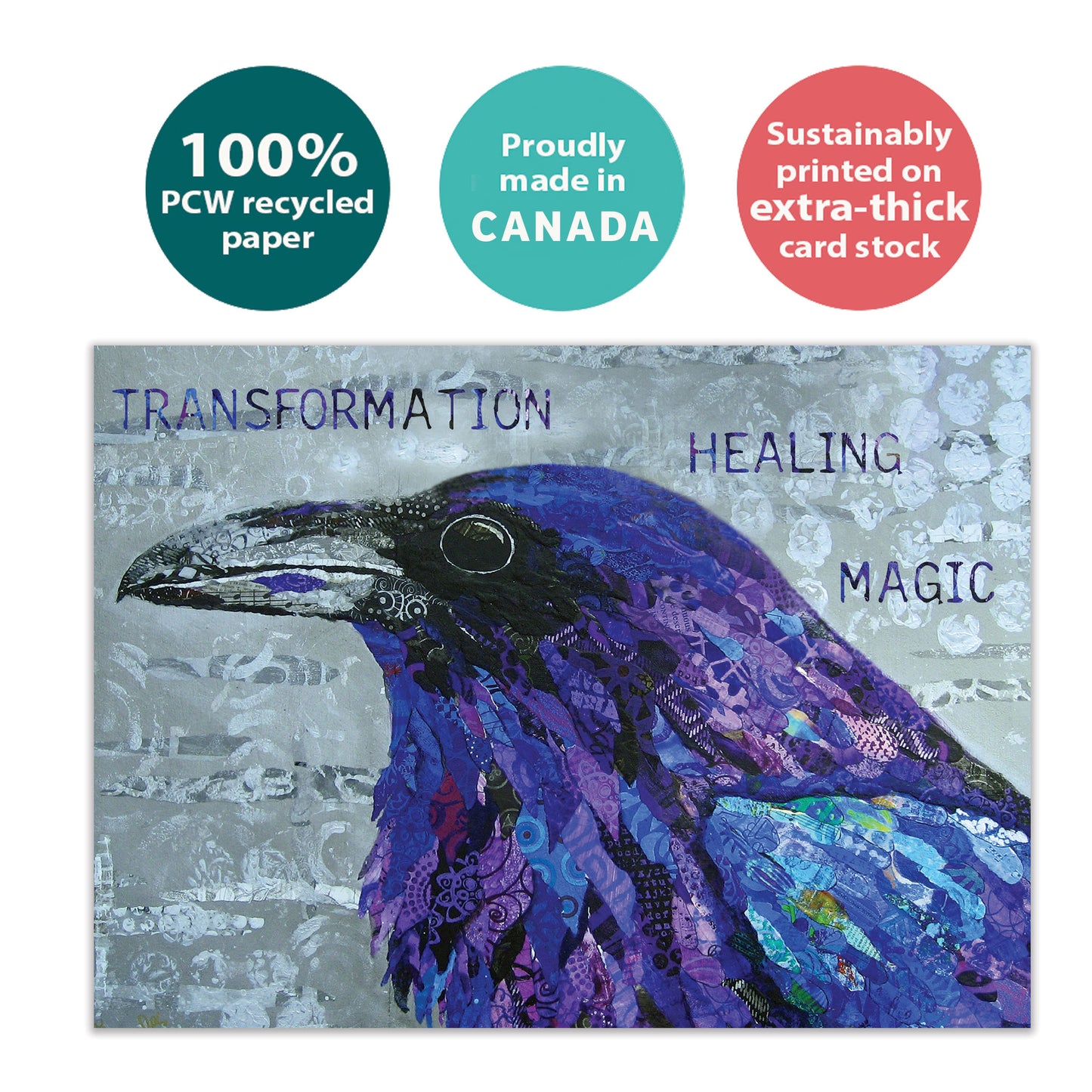 Healing Raven Support Card
