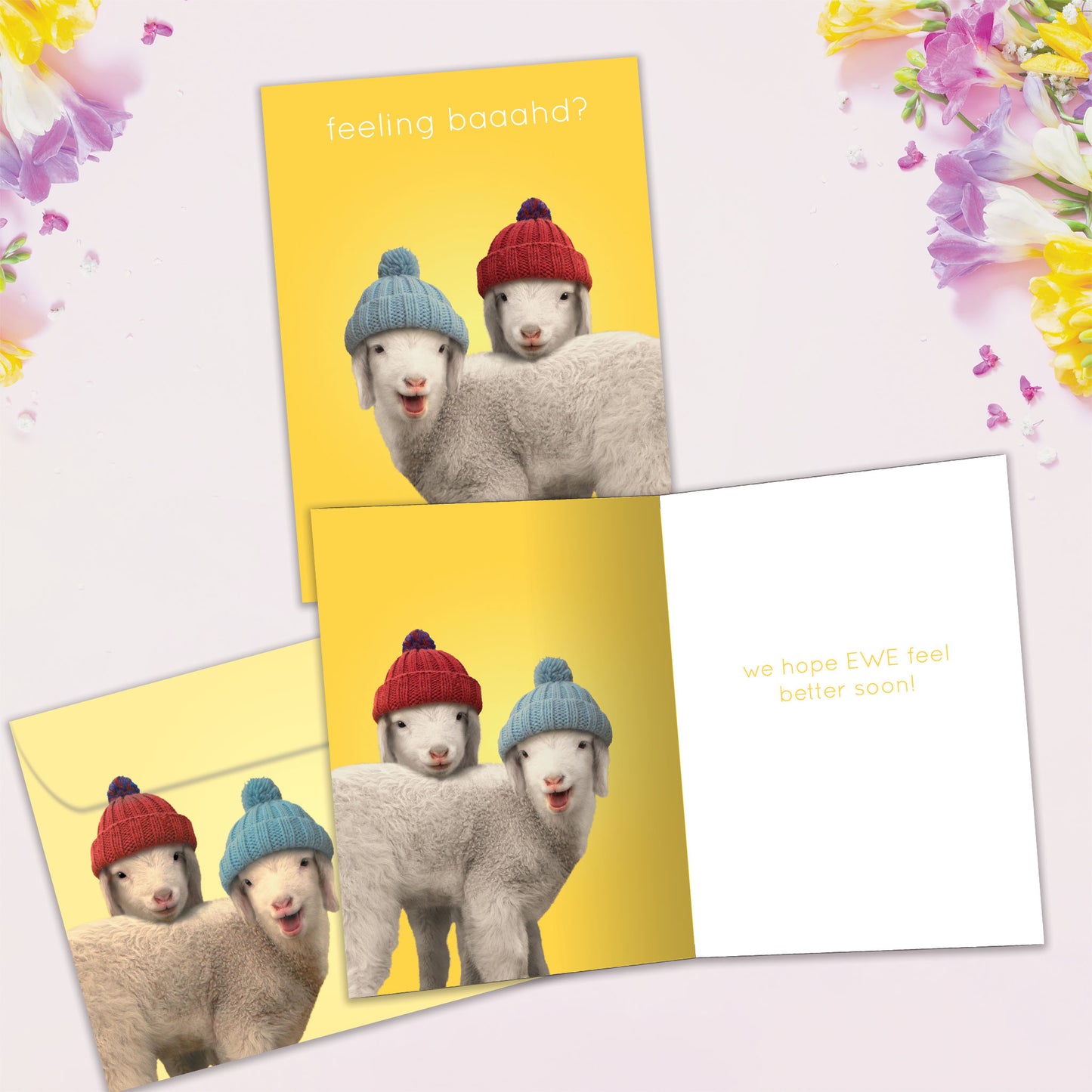 Feeling Baaahd Get Well Card
