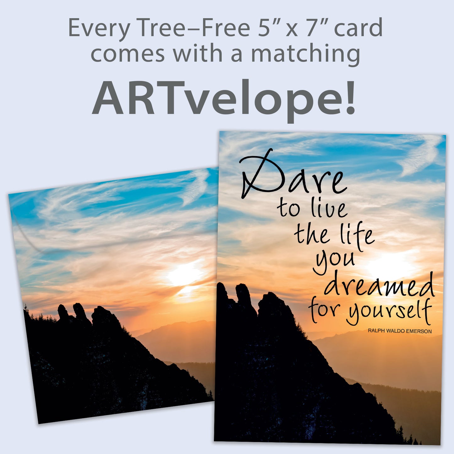 Dare To Live Graduation Card