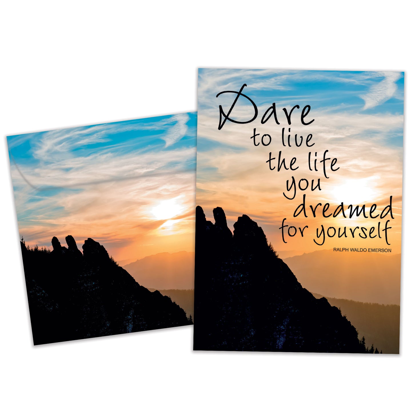Dare To Live Graduation Card