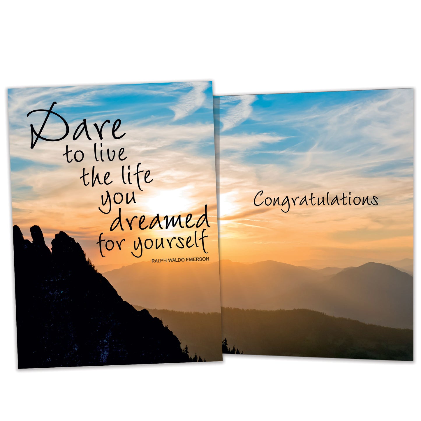 Dare To Live Graduation Card