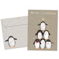 Penguin Pile Christmas Card
