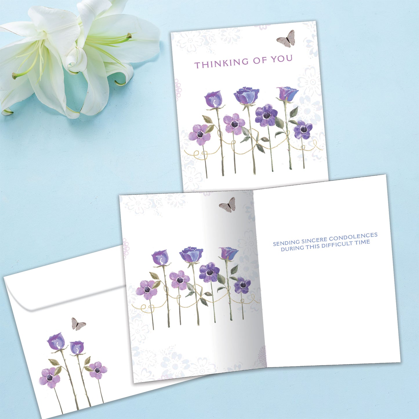 Condolences Sympathy Card