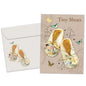 Baby Booties New Baby Card