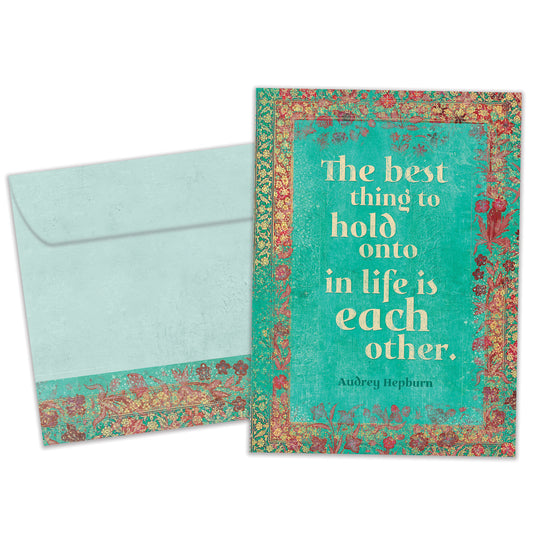 Each Other Wedding Card